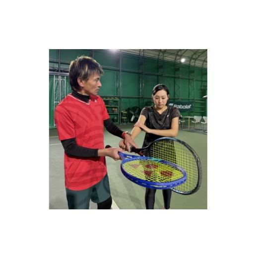 ふるさと納税 体験チケット 静岡県 磐田市 上級者向け 世界マスターズランキングトップ10入りプロによるテニスパーソナルレッスン(1回分) 1706672