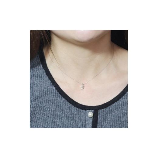 ふるさと納税 アクセサリー ペンダント 山梨県 甲斐市 プラチナ 0.12ct グラデーションダイヤモンドペンダント　BQ-204の画像