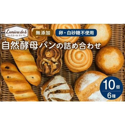 ふるさと納税 パン 菓子パン 神奈川県 鎌倉市 リュミエールの自然酵母パン 6種10個セット