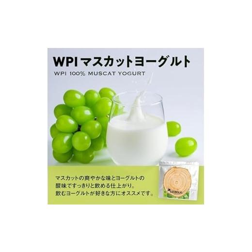 ふるさと納税 美容 山口県 下関市  WPIマスカットヨーグルト風味 EZOBOLIC プロテイン 1kg WPI100% 定期便 12回 WPIマスカットヨーグルト風味の画像