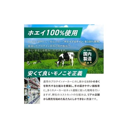 ふるさと納税 美容 山口県 下関市  WPIヘーゼルナッツ風味 EZOBOLIC プロテイン 1kg WPI100% 定期便 12回 WPIヘーゼルナッツ風味の画像