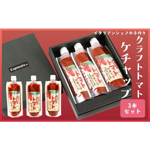 ふるさと納税 調味料・油 たれ 埼玉県 越谷市 イタリアンシェフが作るクラフトトマトケチャップ3本セット / 調味料 完熟トマト 国産トマト 甘さ控えめ 塩分控…