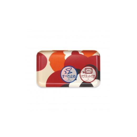 ふるさと納税 雑貨・日用品 和歌山県 印南町 TATSU-CRAFT マグネットトレー SS 21.5cm フフラ SR サンシャインレッド すべり止め付き [Tk1059] サンシャイン…