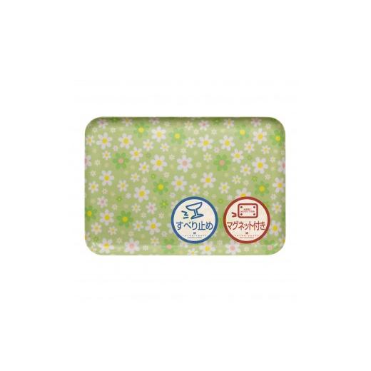 ふるさと納税 雑貨・日用品 和歌山県 印南町 TATSU-CRAFT マグネットトレー L 39cm マーチ GR グリーン すべり止め付き [Tk1123] グリーン