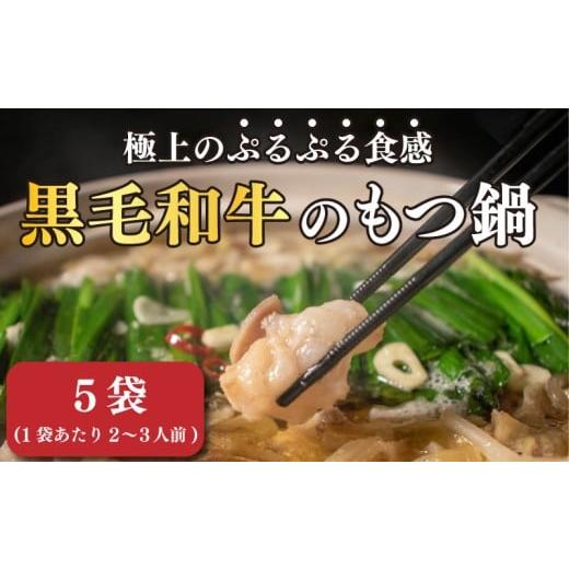 ふるさと納税 モツ鍋 愛媛県 松山市 国産 黒毛和牛 もつ鍋セット 5袋 ホルモン 選べる 容量 小分け 冷凍 モツナベ 牛もつ コラーゲン 肉 牛肉 和牛 鍋 セット…