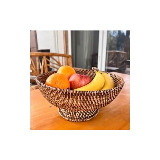 ふるさと納税 家具 インテリア・寝具・収納 山梨県 甲斐市 ラタンフルートバスケット