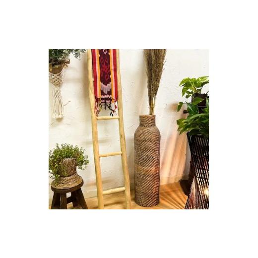 ふるさと納税 家具 インテリア・寝具・収納 山梨県 甲斐市 ロンボク島のラタンビンカットバスケット（６０ｃｍ）BV-63_4