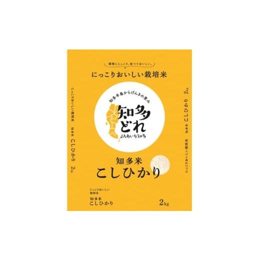 ふるさと納税 米 愛知県 半田市 にっこりおいしい栽培米 知多米こしひかり2kg 1708028