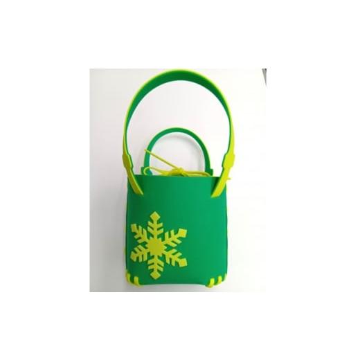 ふるさと納税 カバン 埼玉県 川口市 (株)フジカ工業 オリジナルスポンジバッグキット グリーン 1706209