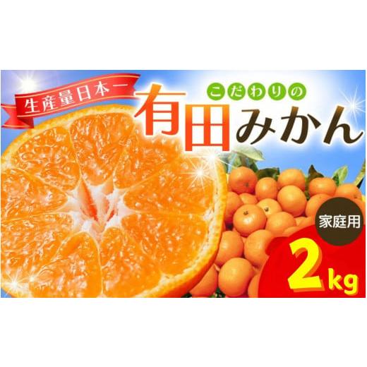 ふるさと納税 果物類 みかん 和歌山県 紀美野町 2026年10月発送予約分 ＼光センサー選別/ 農家直送 家庭用 こだわりの有田みかん 約2kg 先行予約 有機質肥料…