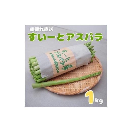 ふるさと納税 野菜類 アスパラガス 広島県 東広島市 予約商品 朝採れ直送 すいーとアスパラ 1kg 配送時期:4月上旬〜10月上旬
