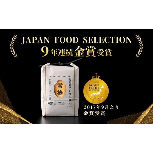 ふるさと納税 米 コシヒカリ 新潟県 津南町  寄付額見直し 定期便 3ヶ月 令和7年産 魚沼産コシヒカリ 雪椿 5kg(5kg×1袋) × 3回 特別栽培米 | 米 お米 新潟 …の画像
