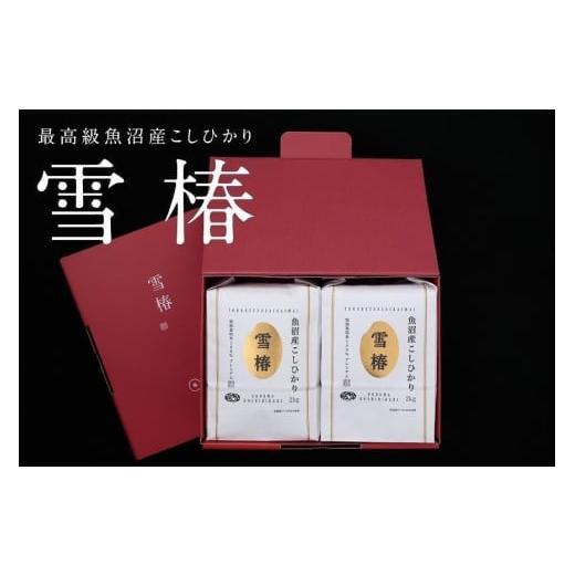 ふるさと納税 米 コシヒカリ 新潟県 津南町 化粧箱入り 魚沼産コシヒカリ「雪椿」4kg (2kg×2袋) 令和7年産 特別栽培米 | 米 お米 新潟 魚沼 魚沼産こしひか…