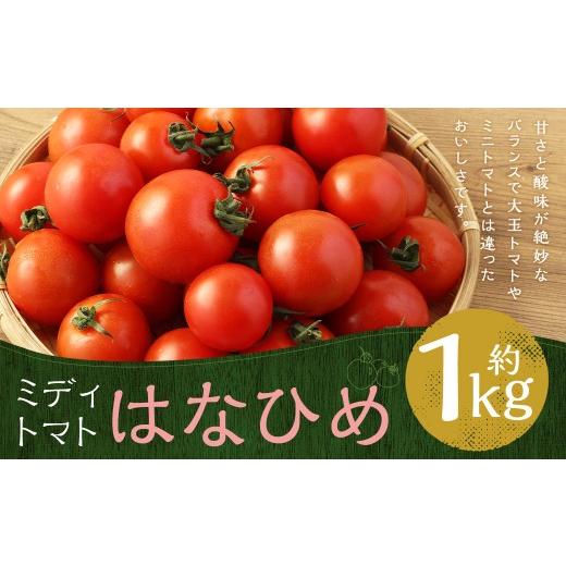 ふるさと納税 野菜類 トマト 福岡県 筑後市 7月〜11月発送不可 ミディトマト はなひめ 1kg とまと トマト 野菜 やさい フルティカ オリジナルブランド 国産 …