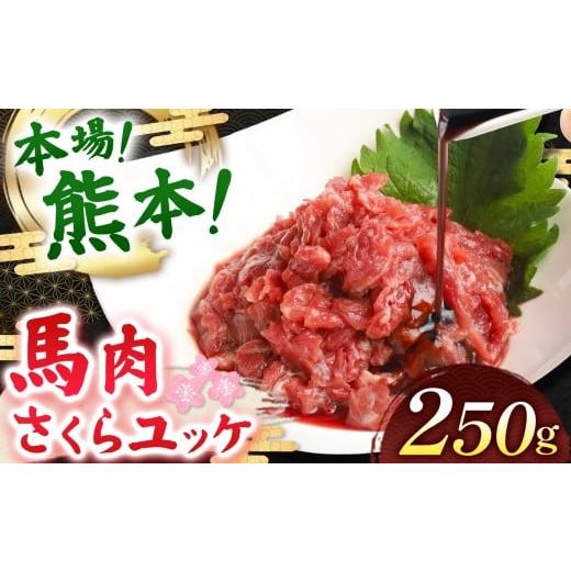ふるさと納税 馬肉 熊本県 玉名市 馬肉さくらユッケ 250g ( 50g × 5 ) | 肉 にく お肉 おにく 馬 馬肉 馬肉ユッケ さくらユッケ 熊本県 玉名市 馬肉さくらユ…