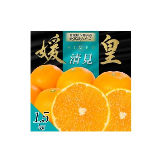ふるさと納税 みかん・柑橘類 愛媛県 八幡浜市 3/17受付終了_最高級みかん 媛皇 清見 1.5kg 愛媛県 八幡浜市 西宇和地区 柔らかい果肉 C25-347 1716839