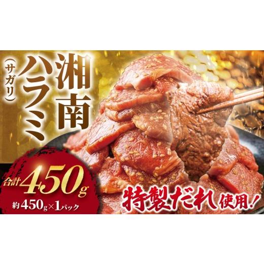 ふるさと納税 肉 神奈川県 藤沢市 ハラミ タレ漬け 450g ( 約450g × 1 パック ) はらみ 厚み 牛 牛肉 肉 お肉 焼き肉 焼肉 味付けダレ さがり サガリ 牛肉ハ…