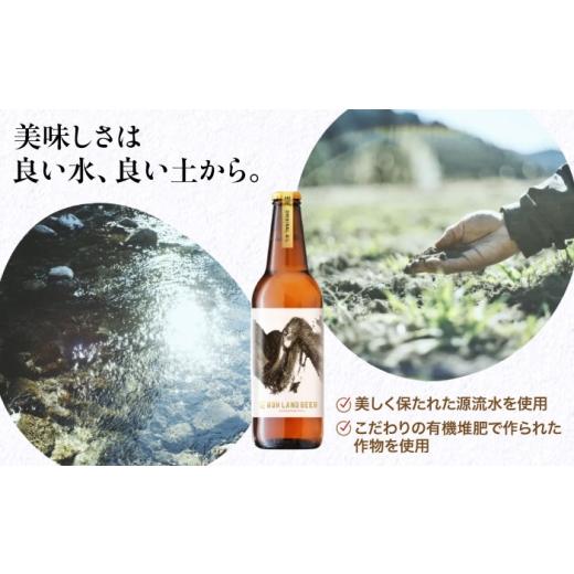 ふるさと納税 ビール 地ビール 岐阜県 白川町  6月発送 農LAND BEER クラフトビール 6種(各種4本) 計24本 詰め合わせBOX 飲料 お酒 セット 白川町 ／ Sunpo AW…の画像