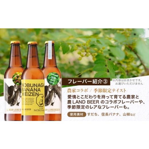 ふるさと納税 ビール 地ビール 岐阜県 白川町  6月発送 農LAND BEER クラフトビール 6種(各種4本) 計24本 詰め合わせBOX 飲料 お酒 セット 白川町 ／ Sunpo AW…の画像
