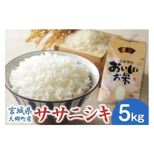 ふるさと納税 米 ササニシキ 宮城県 大郷町 宮城県大郷町産 令和7年産 ササニシキ 5kg|2025年 白米 精米 白飯 米 お米 こめ コメ 宮城県産 産直 0299