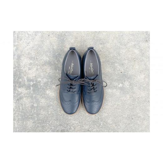 ふるさと納税 ファッション 靴 兵庫県 神戸市 軽量メダリオンシューズ ネイビー / サイズ 22.0センチ ネイビー / サイズ 22.0センチ