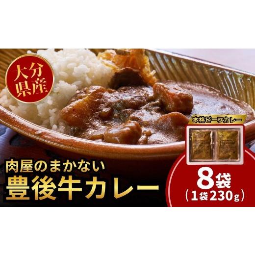 ふるさと納税 牛肉 カレー・シチュー 大分県 豊後高田市 レトルトカレー 肉屋のまかない豊後牛カレー230g (8袋) | レトルトカレー カレーレトルト レトルトカ…