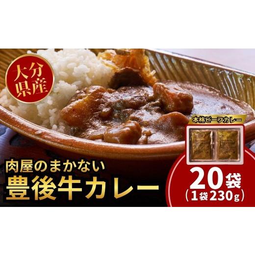 ふるさと納税 牛肉 カレー・シチュー 大分県 豊後高田市 レトルトカレー 肉屋のまかない豊後牛カレー230g (20袋) | レトルトカレー カレーレトルト レトルト…