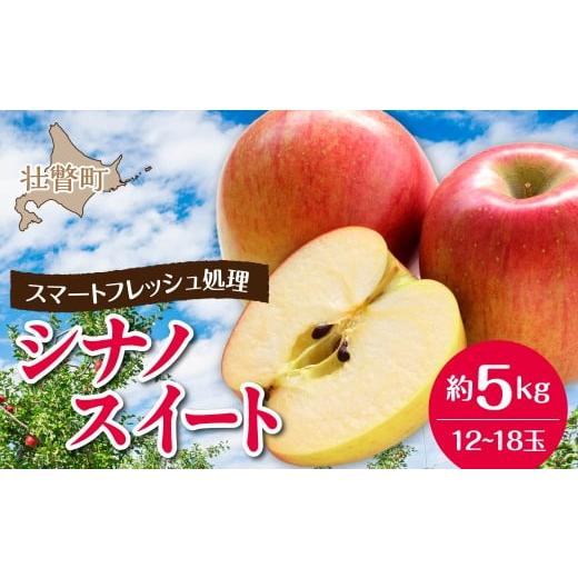 ふるさと納税 りんご 北海道 壮瞥町 北海道壮瞥町 りんご(スマートフレッシュ) 品種名「シナノスイート」12〜18玉約5kg ふるさと納税 人気 おすすめ ラン…