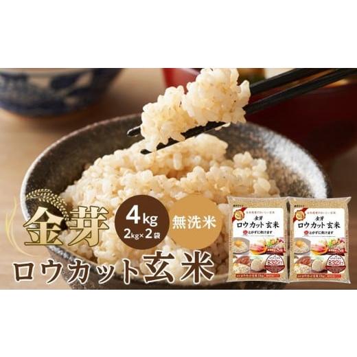 ふるさと納税 玄米 和歌山県 和歌山市 5月発送 金芽ロウカット玄米 4kg(2kg×2) 5月発送[16,000円]