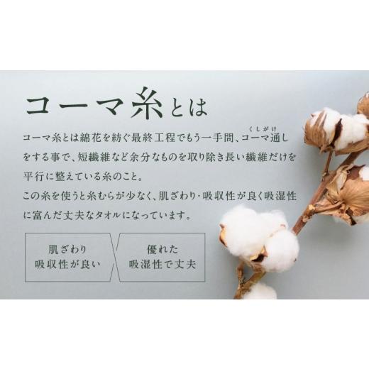 ふるさと納税 タオル・寝具 フェイスタオル 大阪府 泉佐野市 コーマカラーフェイスタオル4枚セット（ガルグレー） 泉州タオル 国産 吸水 薄手 普段使い 無地 …_3