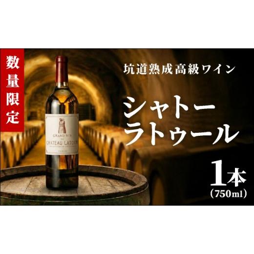 ふるさと納税 ワイン 赤ワイン 佐賀県 大町町 坑道熟成高級ワイン(シャトーラトゥール)1本×750ml | 赤ワイン フランス産 カルベネ・ソーヴィニヨン 熟成高…