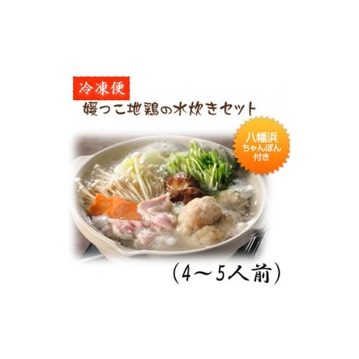 ふるさと納税 鍋セット 愛媛県 八幡浜市 媛っこ地鶏の水炊きファミリー(4・5人前)セット H17-6 _媛っこ地鶏の水炊きファミリー(4・5人前)セット H17-6 1186427…