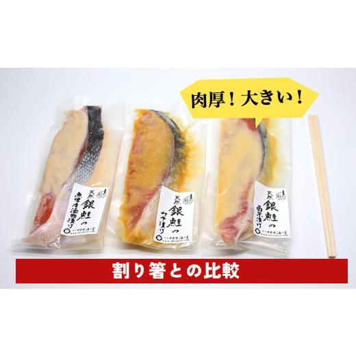 ふるさと納税 魚貝類 鮭 富山県 魚津市  6ヵ月定期便 セット 干物屋の天然銀鮭3種ずつセット（西京漬け、味噌漬け、粕漬け）15切セット 北海道・沖縄・離島へ…_2