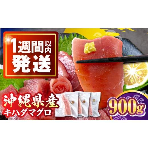 ふるさと納税 マグロ 沖縄県 沖縄市 冷凍キハダマグロ 900g (300g×3パック) マグロ まぐろ 小分け 冷凍 刺身 赤身 沖縄市 / 沖縄市漁業協同組合 パヤオ直売…