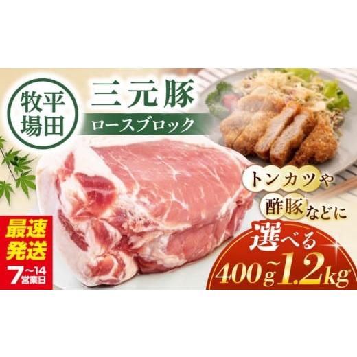 ふるさと納税 豚肉 ロース 北海道 喜茂別町 400g 平田牧場 ロースブロック 400g [喜茂別町] 平田牧場 角煮 豚角煮 豚の角煮 豚肉 豚肉ブロック 豚肉加工品 …