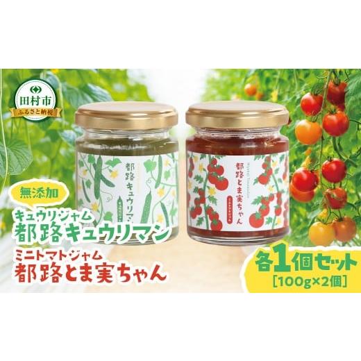 ふるさと納税 ジャム 福島県 田村市 先行予約 キュウリジャム「都路キュウリマン」・ミニトマトジャム「都路とま実ちゃん」各1個セット お野菜ジャム 無添加 …