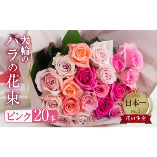 ふるさと納税 雑貨・日用品 花 愛知県 田原市 母の日お届け バラ 花束 大輪 ピンク 25本 (40cm) ブーケ ピンクミックス 薔薇 ローズ 生花 プレゼント 花 ギフ…