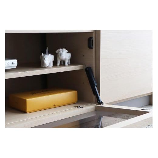 ふるさと納税 家具 インテリア・寝具・収納 佐賀県 神埼市  東馬家具 シルト 180TV 175シェルフセット NA TVボード リビング 国産 ふるさと納税 (H060701)の画像