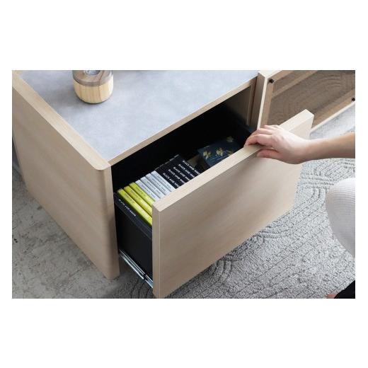 ふるさと納税 家具 インテリア・寝具・収納 佐賀県 神埼市  東馬家具 シルト 180TV 175シェルフセット NA TVボード リビング 国産 ふるさと納税 (H060701)の画像