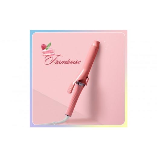 ふるさと納税 美容・健康家電 福岡県 福岡市 福岡市 クレイツ マカロンカールアイロン 32mm 120℃〜200℃ 海外対応 交流(コード)式 フランボワーズ CCM-G32P …