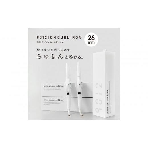 ふるさと納税 美容・健康家電 福岡県 福岡市 福岡市 クレイツ 9012 イオンカールアイロン 26mm 120〜200℃ 海外対応 交流(コード)式 CC9012-G26W 美容家電 お…