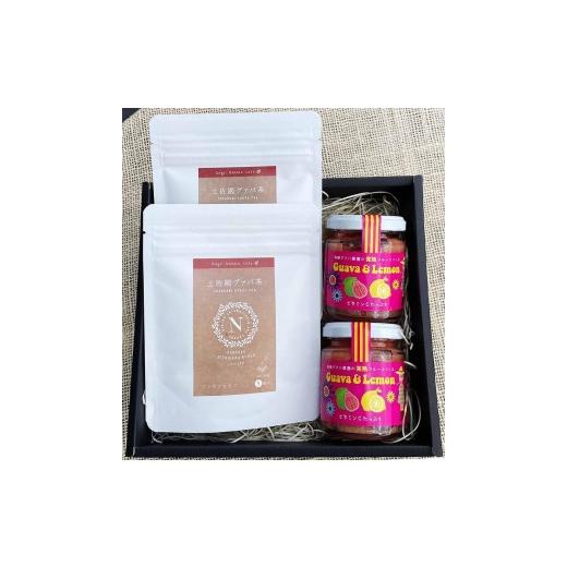 ふるさと納税 缶詰・瓶詰 高知県 南国市 3回定期便 有機グアバ農園の完熟フルーツソースと土佐國グァバ茶のギフトセット(化粧箱入・包装有) | 定期便 お茶 飲…