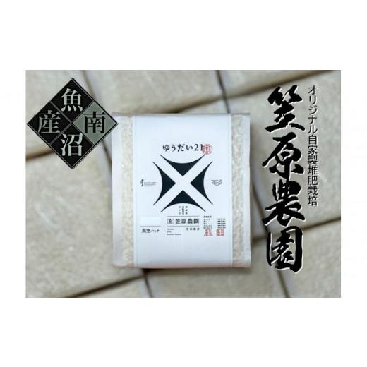 ふるさと納税 米 新潟県 南魚沼市 令和7年産 南魚沼産 笠原農園米 ゆうだい21 2合真空パック20個 簡易包装