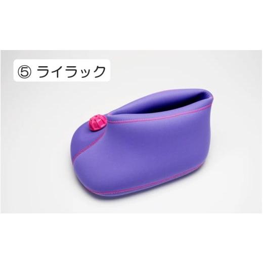ふるさと納税 美容 大分県 国東市 クロッツやわらか湯たんぽ /足湯気分の両足用タイプ ライラック_2014Z-5 ライラック