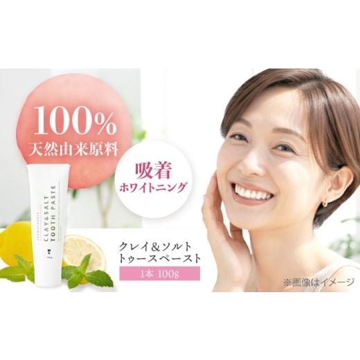 ふるさと納税 雑貨・日用品 大阪府 高槻市 歯磨き粉 母の日配送 クレイ&ソルト トゥース ペースト 100g×1本 オーラルケア 口腔ケア 天然由来原料 フランス産…