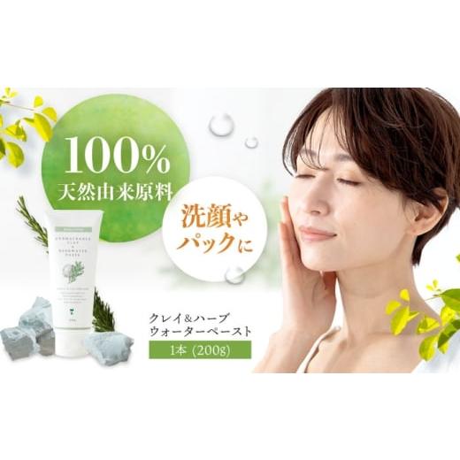 ふるさと納税 石鹸 大阪府 高槻市 クレイ&ハーブウォーターペースト クレイパック 洗顔 スペシャルパック フェイスケア スキンケア 天然由来成分 自宅エステ …