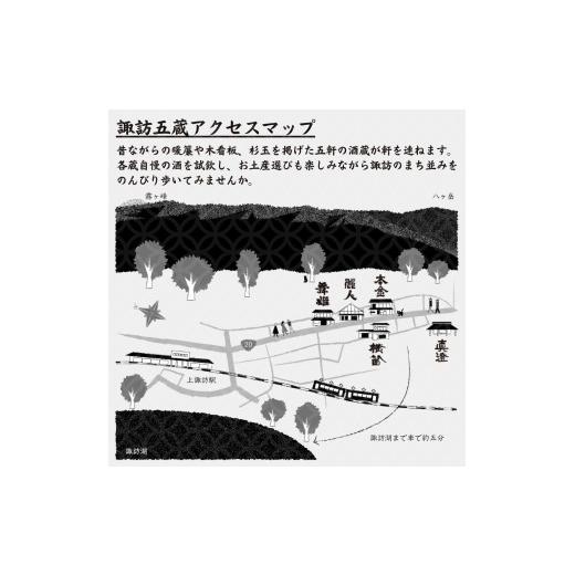 ふるさと納税 日本酒 純米大吟醸酒 長野県 諏訪市 日本酒限定酒飲み比べセット 720ml×4本／信濃屋 舞姫 麗人 本金 真澄 諏訪五蔵 日本酒 酒 お酒 純米大吟醸 …の画像
