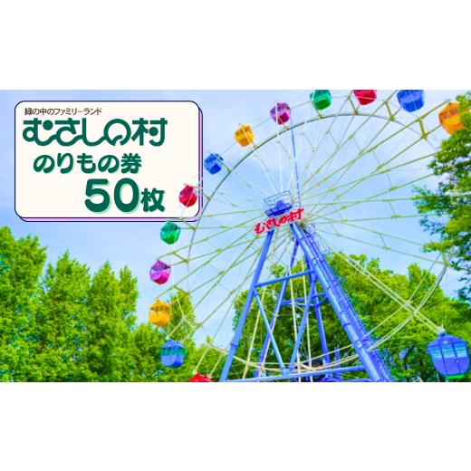 ふるさと納税 入場券・優待券 埼玉県 加須市 むさしの村のりもの券50枚 のりもの券50枚