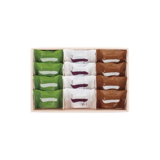 ふるさと納税 和菓子 静岡県 磐田市 手焼ききんつば 3種詰め合わせギフト 12個入 1715356