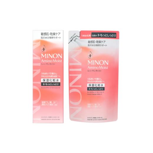 ふるさと納税 雑貨・日用品 群馬県 高崎市 25159 ミノン アミノモイスト モイストチャージ ローション IIもっとしっとりタイプ1本、詰替用1個セット